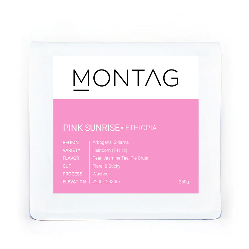 Pink Sunrise Etiyopya Filtre Kahve - Montag Coffee