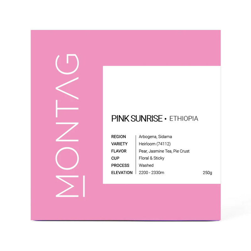 Pink Sunrise Etiyopya Filtre Kahve - Montag Coffee