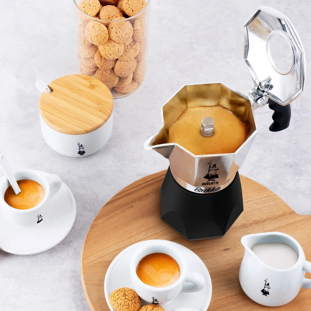 Bialetti Moka Pot Brikka 4 Cup - Quality Espresso – Montag Coffee