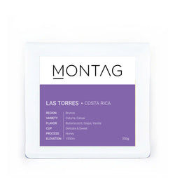 Las Torres Kosta Rika Filtre Kahve - Montag Coffee