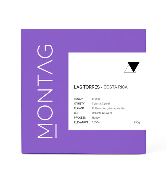 Las Torres Kosta Rika Filtre Kahve - Montag Coffee