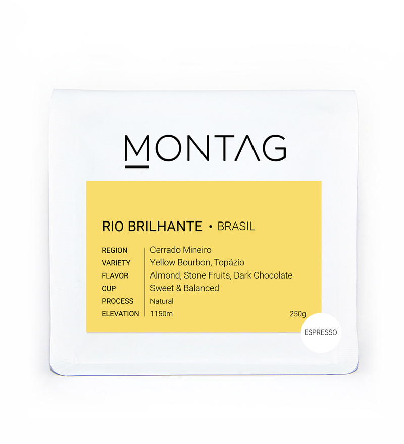 Rio Brilhante Brezilya  Espresso Kahve - Montag Coffee