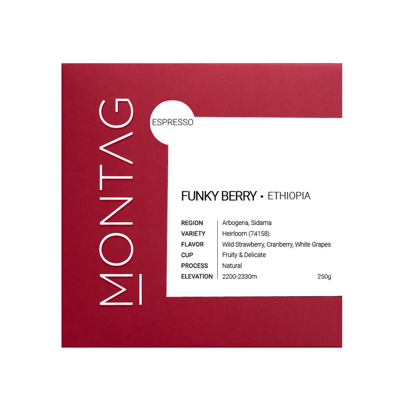 Funky Berry Etiyopya Espresso Kahve - Montag Coffee