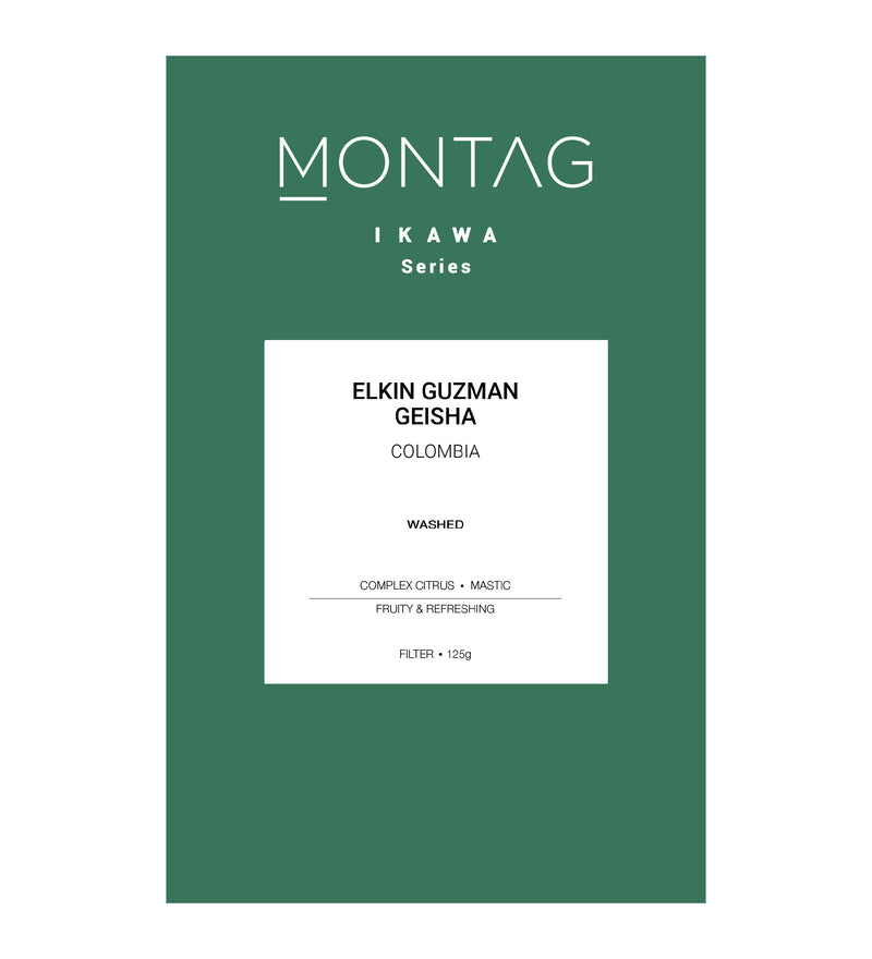 ELKIN GUZMAN GEISHA - MONTAG COFFEE