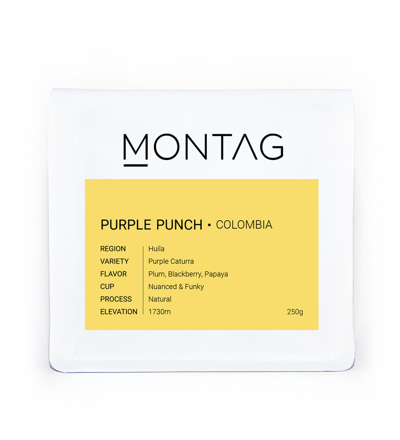 Purple Punch Kolombia Filtre Kahve - Montag Coffee