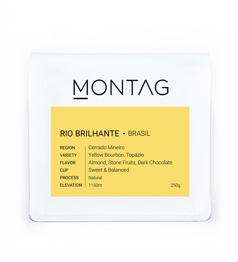 Rio Brilhante Brezilya  Filtre Kahve - Montag Coffee