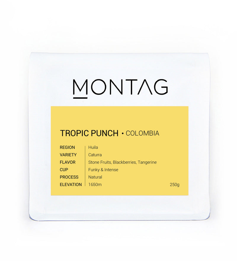 Tropic Punch kolombia filtre kahve