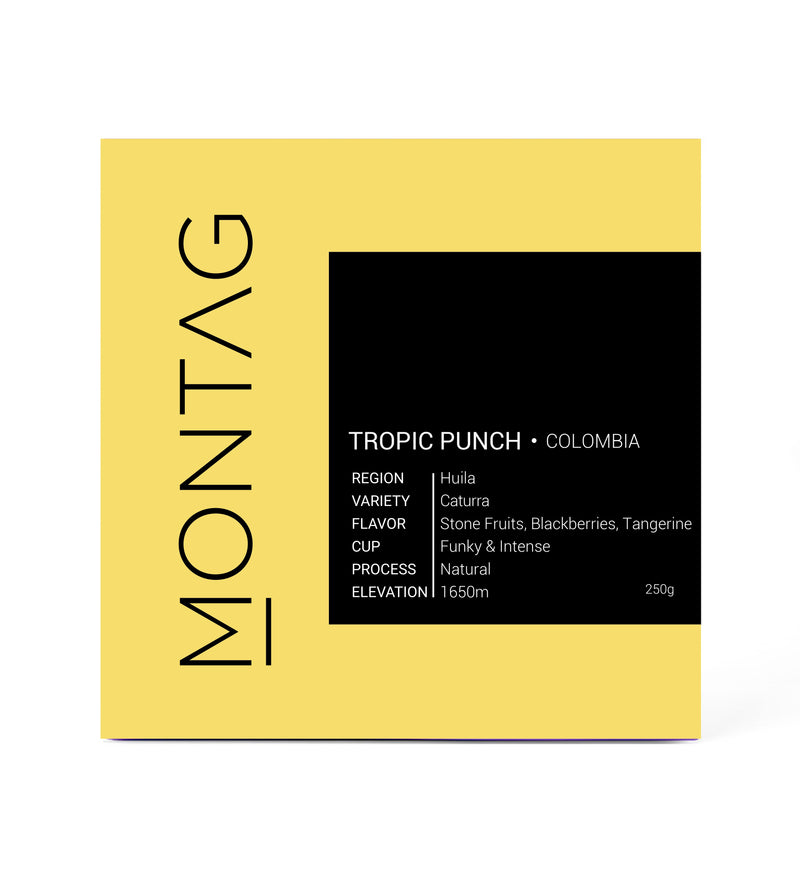 Tropic Punch kolombia filtre kahve