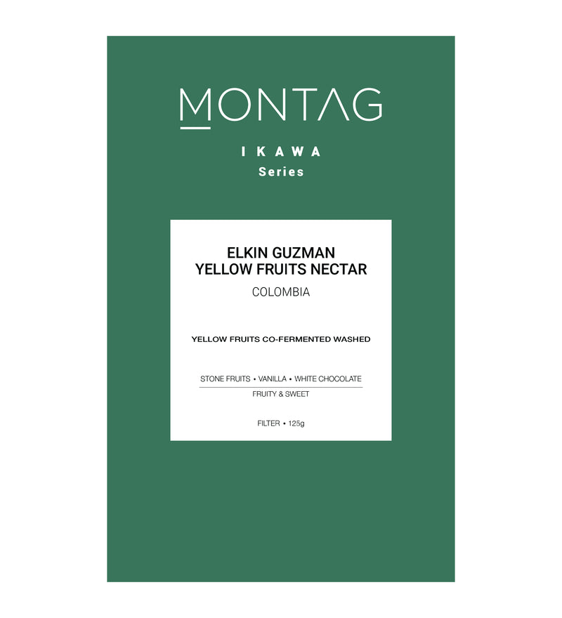 ELKIN GUZMAN YELLOW FRUITS NECTAR - MONTAG COFFEE