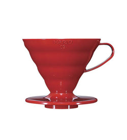 hario v60 dripper (kırmızı plastik)