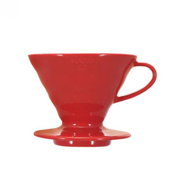 hario v60 dripper (kırmızı seramik)